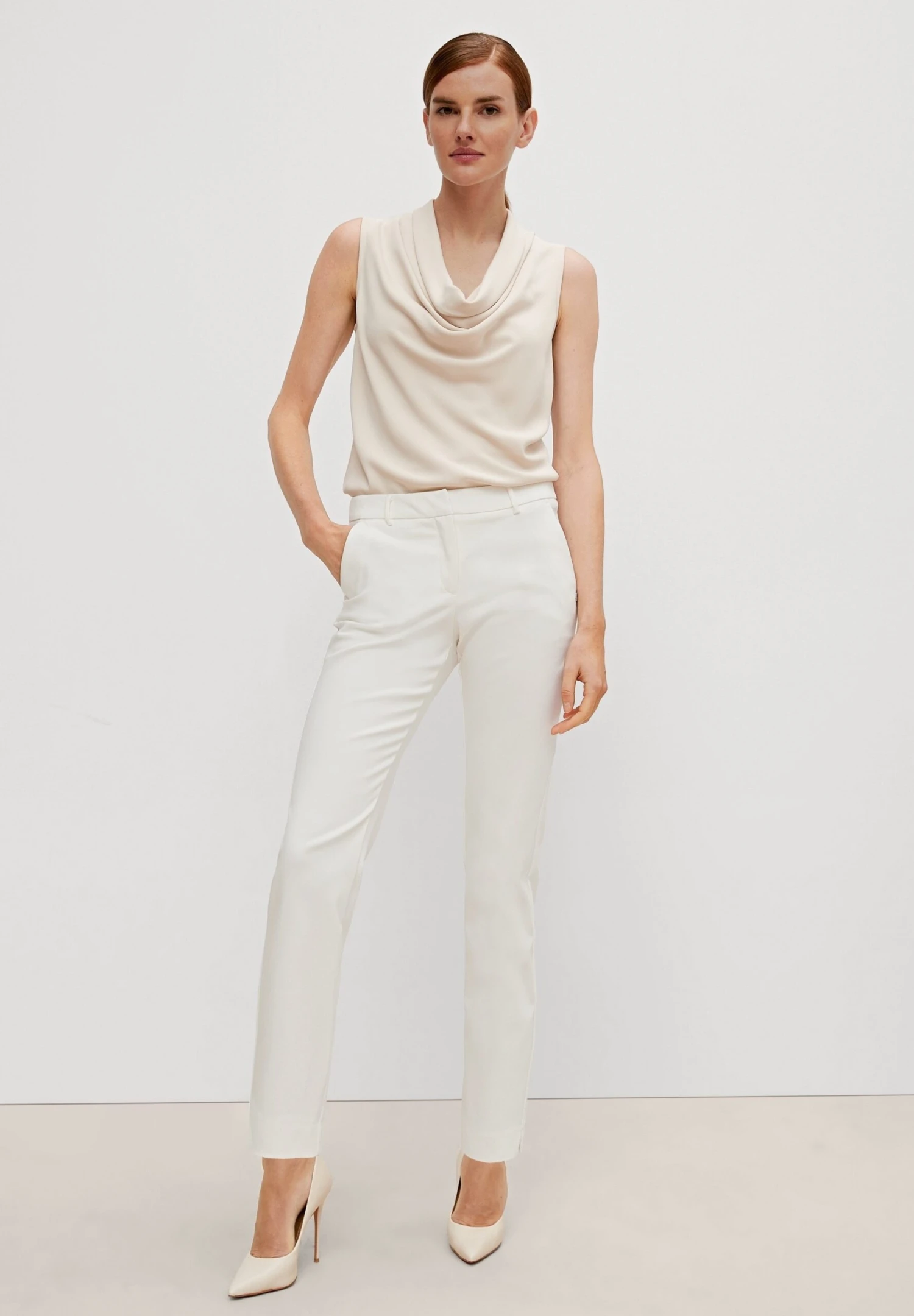 Comma Chino - Weiß 2 Comma Chino - Weiß - Afbeelding 2