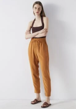 Ipekyol Drapey Fit - Trainingsbroek - Caramel -Only Mode Winkel d99d2b28d5fc411cbcb71d3f310ef3a8