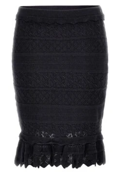 Guess Aus Pointelle - Kokerrok - Schwarz 7 Guess Aus Pointelle - Kokerrok - Schwarz -Only Mode Winkel d9d79a42dd3d443895711bea6a33fb81