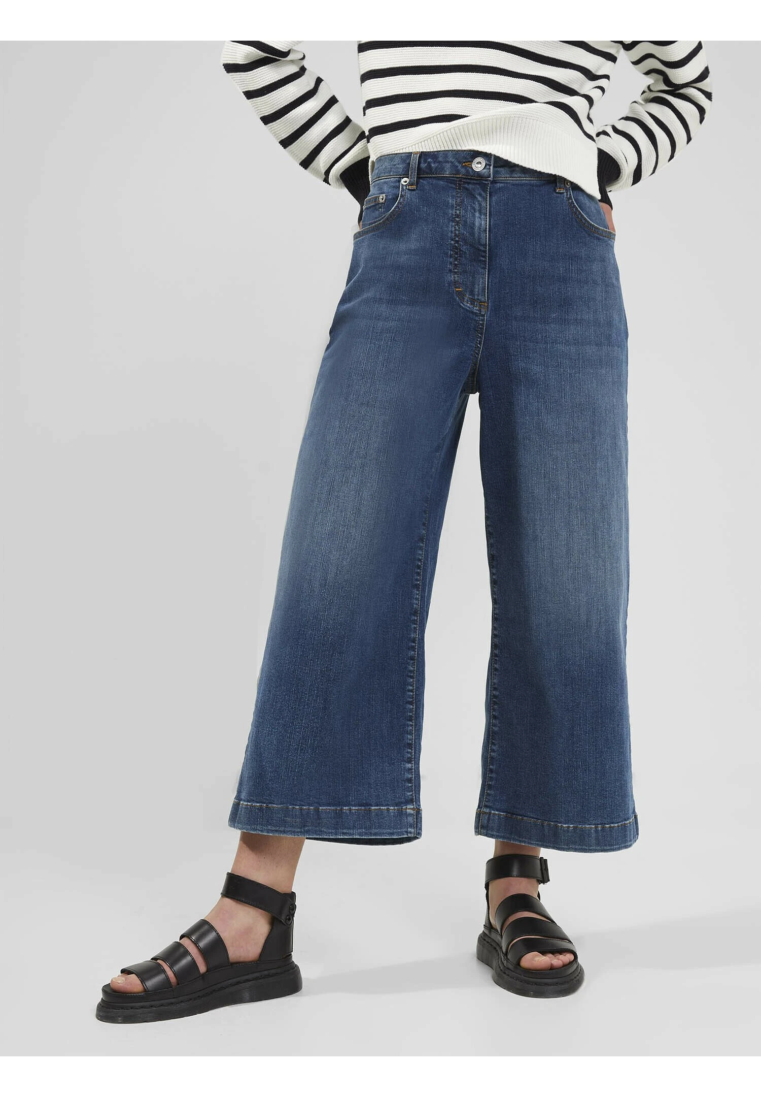 French Connection Flared Jeans - Mid Blue 1 French Connection Flared Jeans - Mid Blue