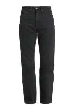 WEEKDAY Rowe Extra High Straight Jeans - Straight Leg Jeans - Echo Black -Only Mode Winkel da83dcd3889947c4a3b7d11f9f051a5f