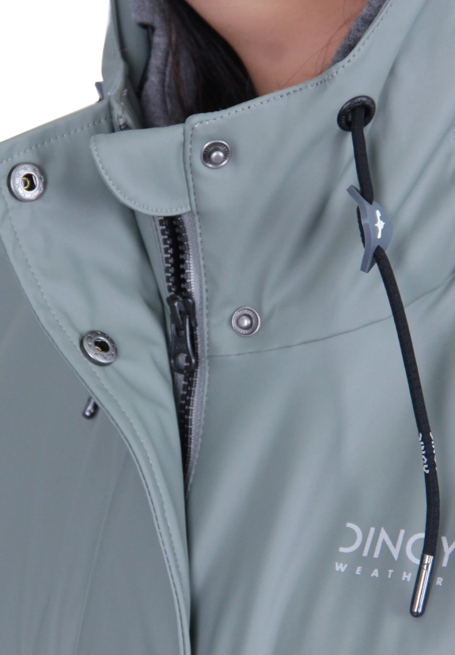 Helen - Halflange Jas - Grün 6 Helen - Halflange Jas - Grün - Afbeelding 6