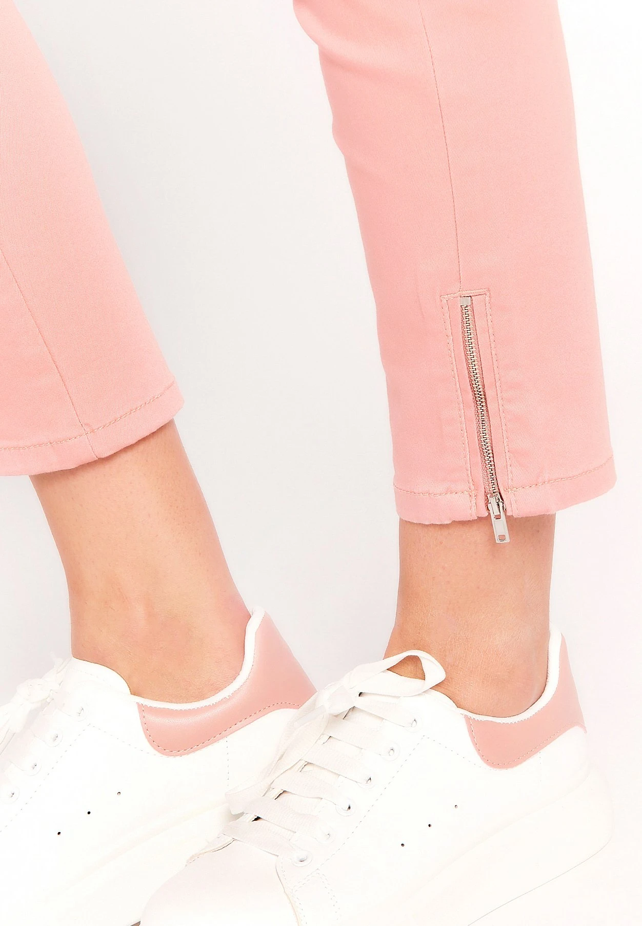 LOLALIZA Slim Fit - Broek - Pink 4 LOLALIZA Slim Fit - Broek - Pink - Afbeelding 4