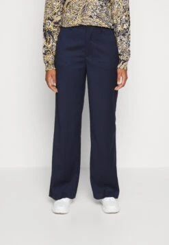 Scotch & Soda Edie High Rise Wide Leg Trousers - Broek - Night