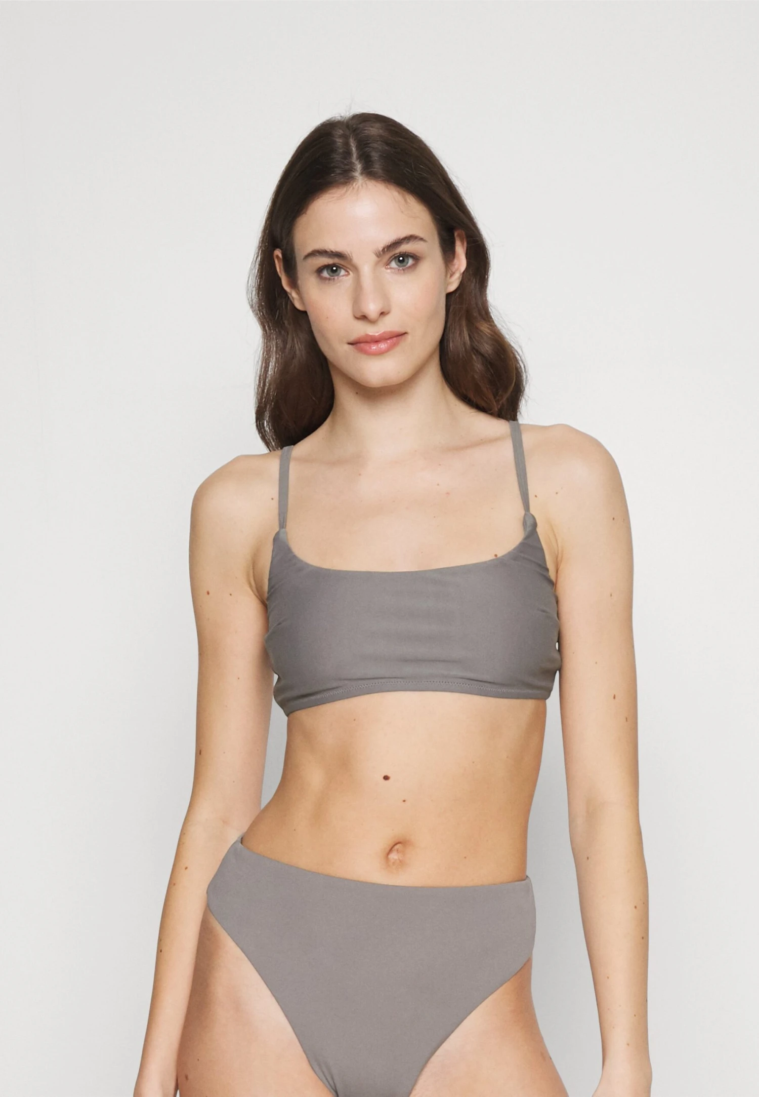 Tilly Crop - Bikinitop - Slate 1 Tilly Crop - Bikinitop - Slate