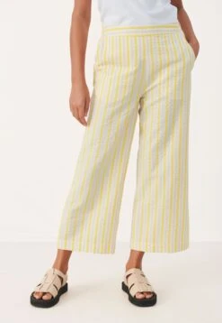 Part Two Anyapw Pa - Broek - Lemon Drop Stripe