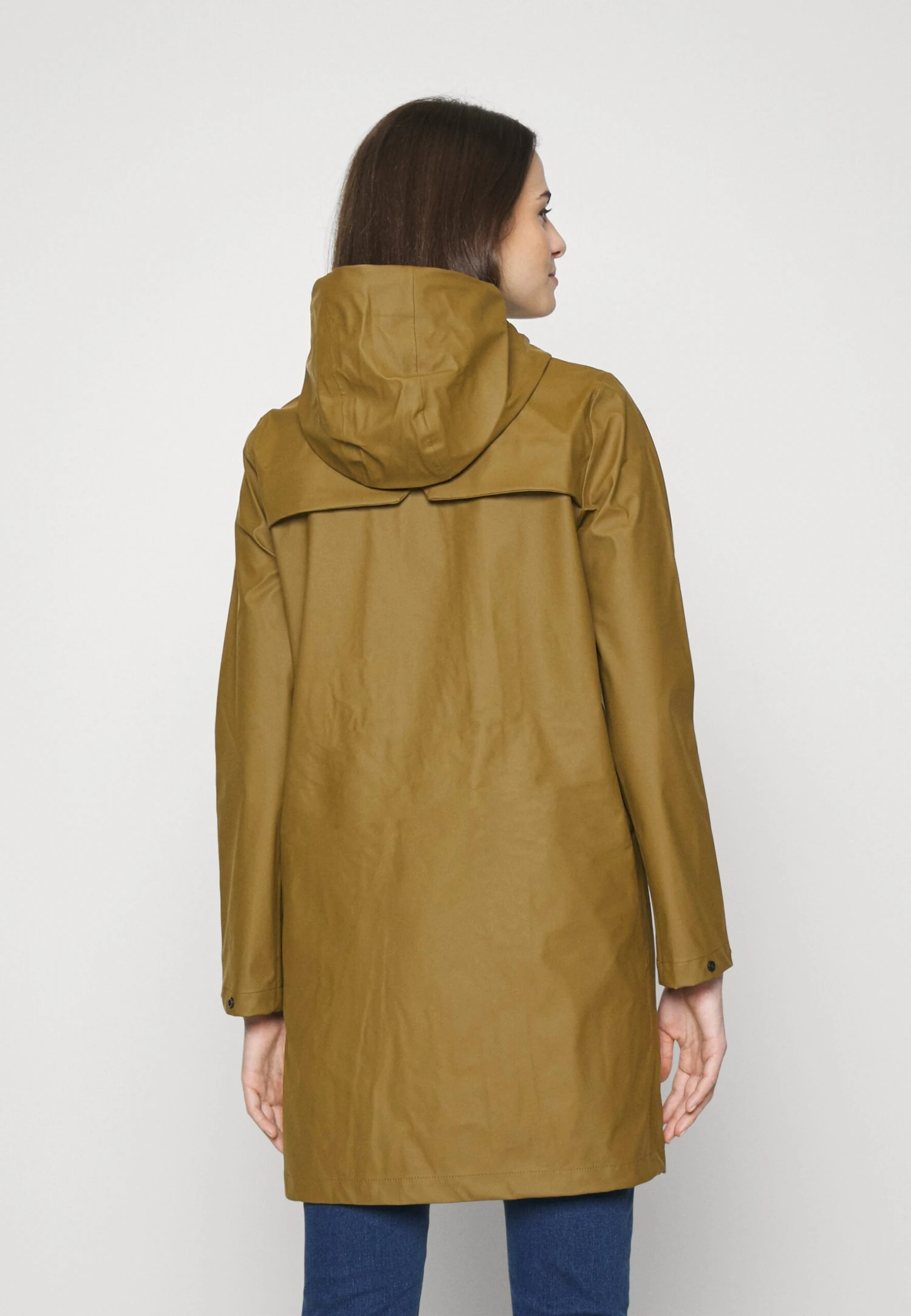 Mamalicious Mldrops Tikka Rain Coat - Parka - Dark Olive 4 Mamalicious Mldrops Tikka Rain Coat - Parka - Dark Olive - Afbeelding 4