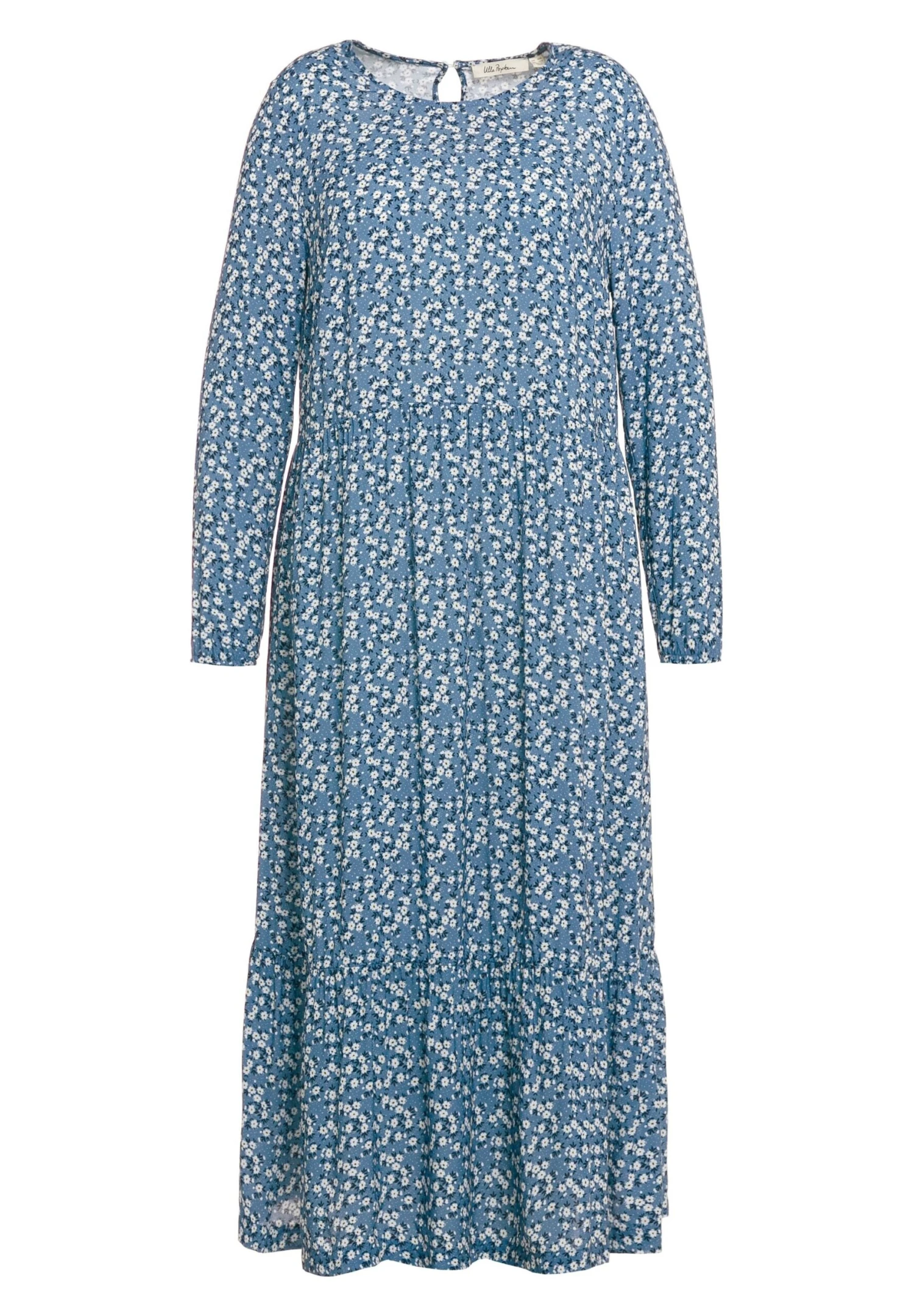 Ulla Popken Maxi-Jurk - Marine 4 Ulla Popken Maxi-Jurk - Marine - Afbeelding 4