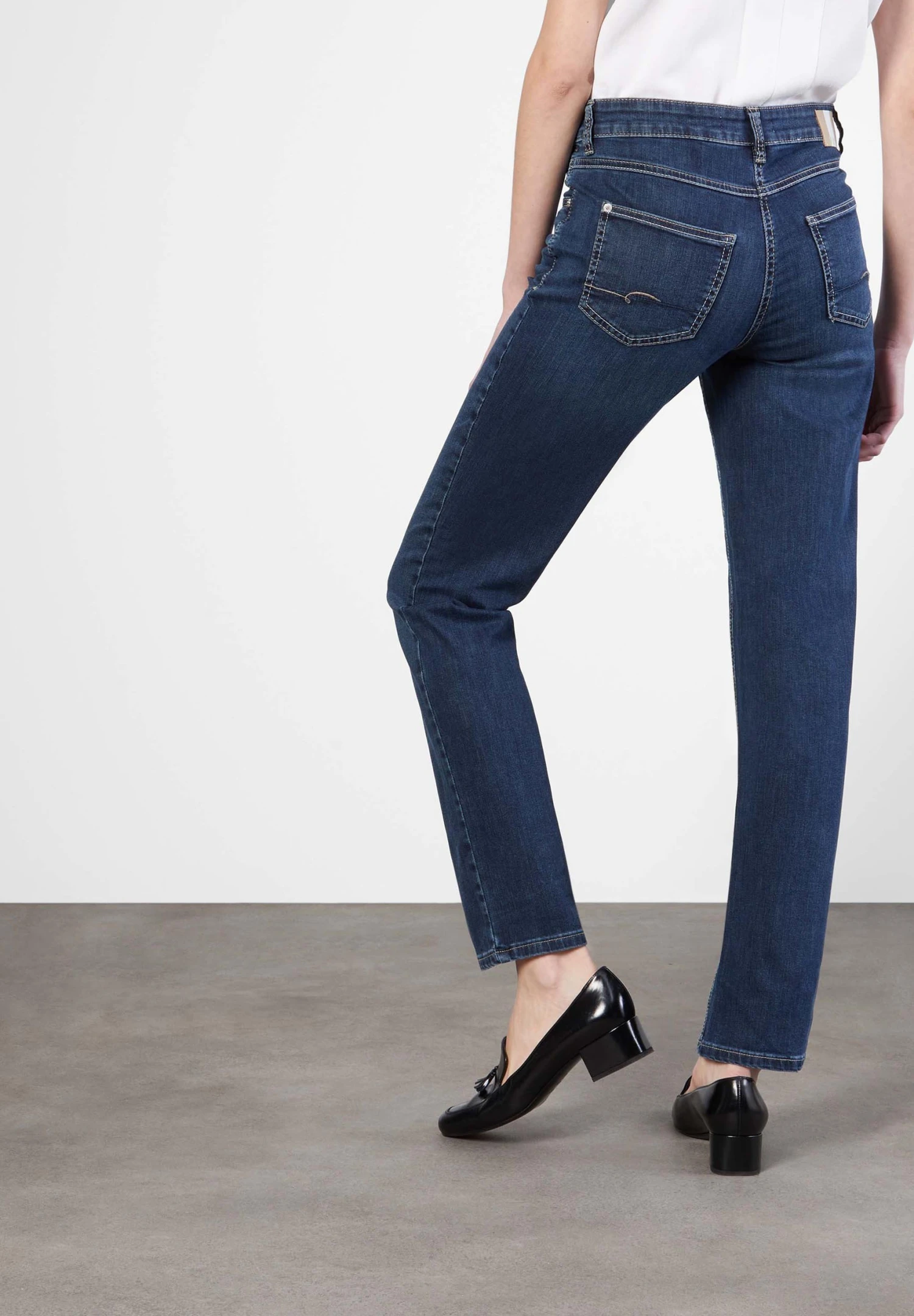 Melanie - Straight Leg Jeans - Blue 2 Melanie - Straight Leg Jeans - Blue - Afbeelding 2