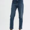 Straight Leg Jeans - Medium Blue Retro Wash