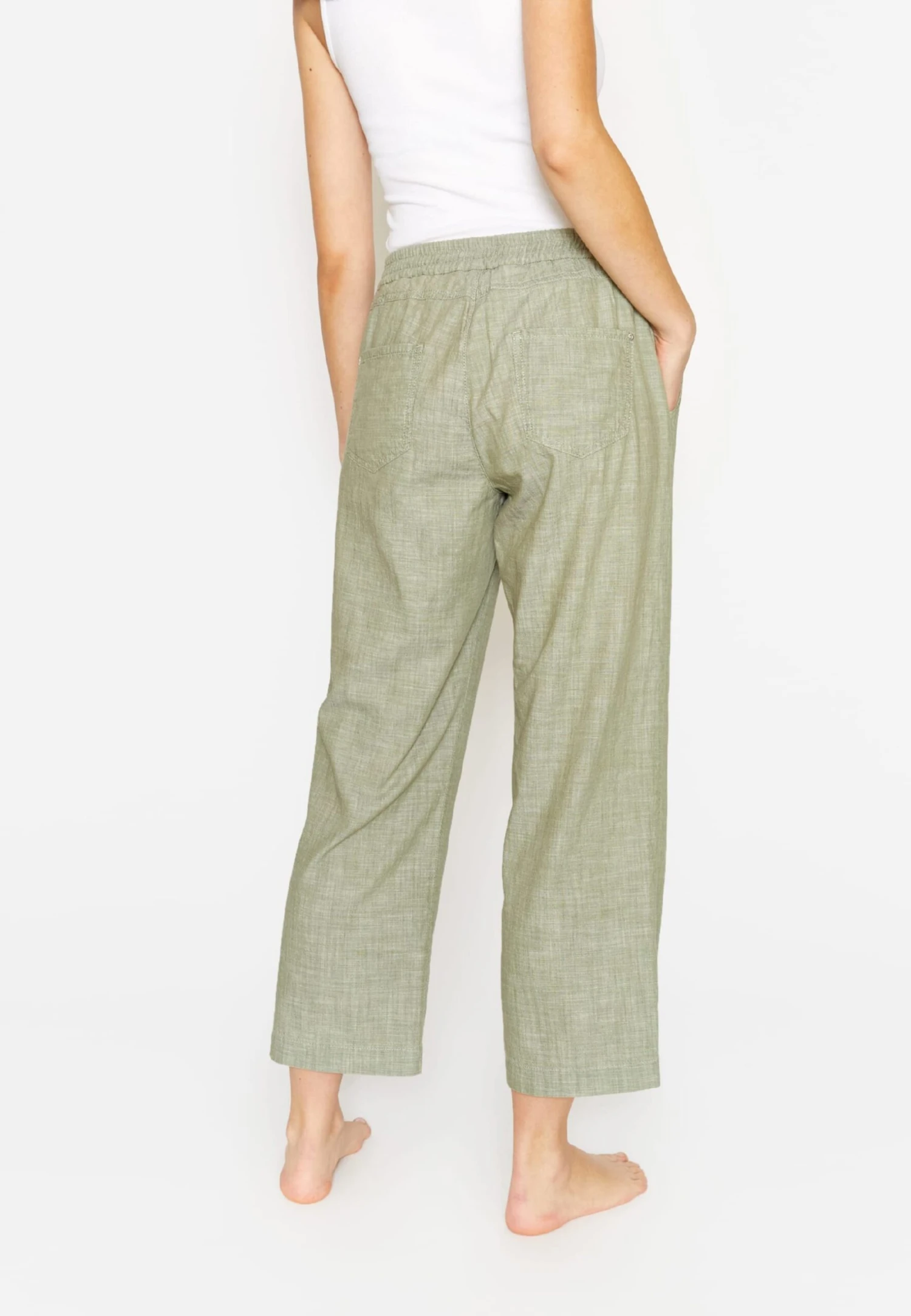 Angels Jump Mit Optik - Broek - Khaki 3 Angels Jump Mit Optik - Broek - Khaki - Afbeelding 3