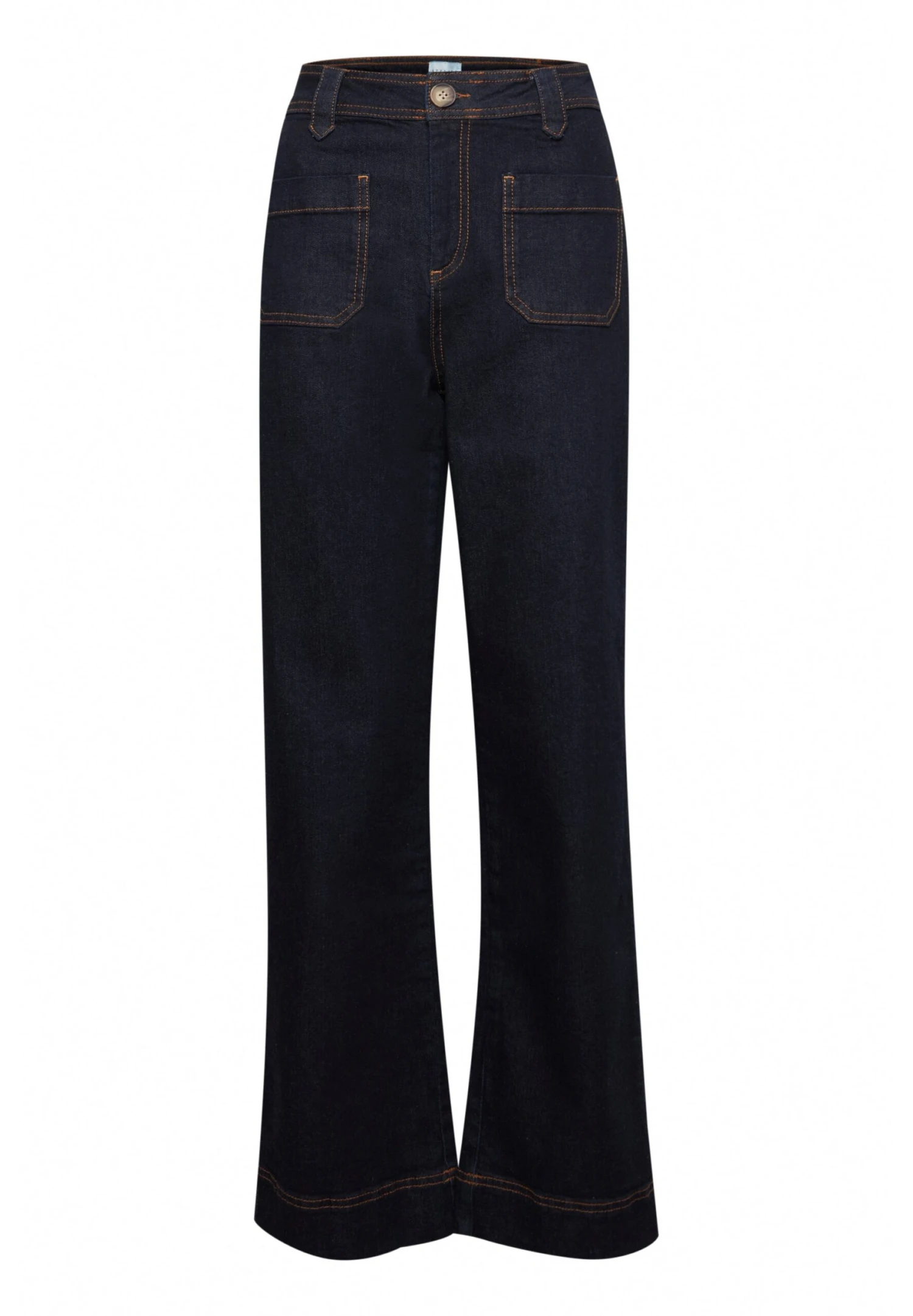 Ireloi Pa - Straight Leg Jeans - Dark Blue Denim 6 Ireloi Pa - Straight Leg Jeans - Dark Blue Denim - Afbeelding 6