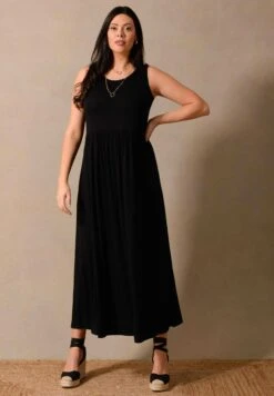 Sleeveless- Jerseyjurk - Black -Only Mode Winkel df8aa6d4b7a34cb78b1f34e6a9b6c1b9