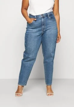 Levi'sĀ® Plus High Waisted Mom - Relaxed Fit Jeans - Blue Denim