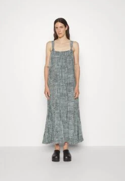 Flou Wrap Dress - Maxi-Jurk - Black/Paper Mint -Only Mode Winkel e014d09a99234acb9185df3b5846eca7