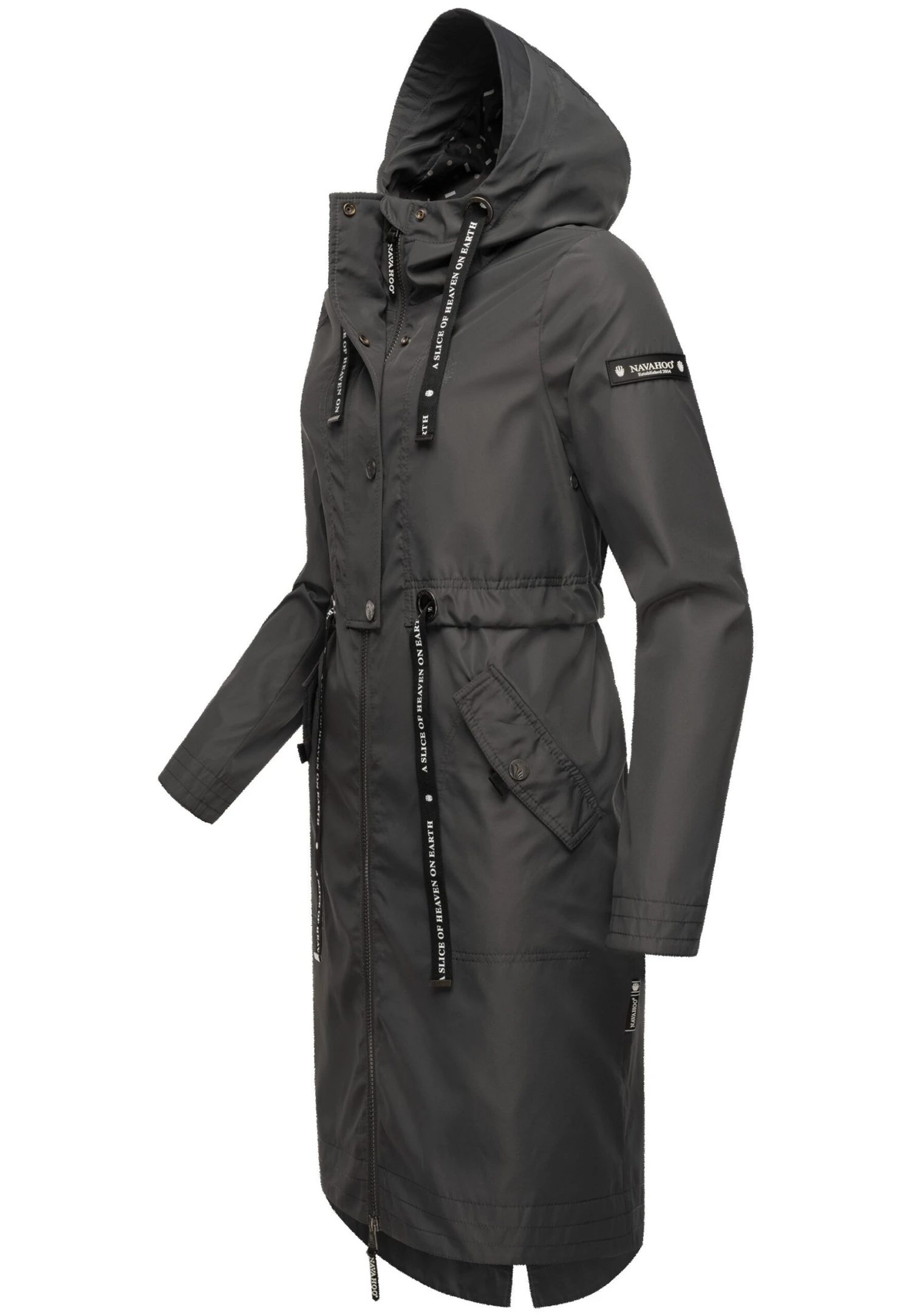 Navahoo Josinaa - Parka - Dark Grey 3 Navahoo Josinaa - Parka - Dark Grey - Afbeelding 3