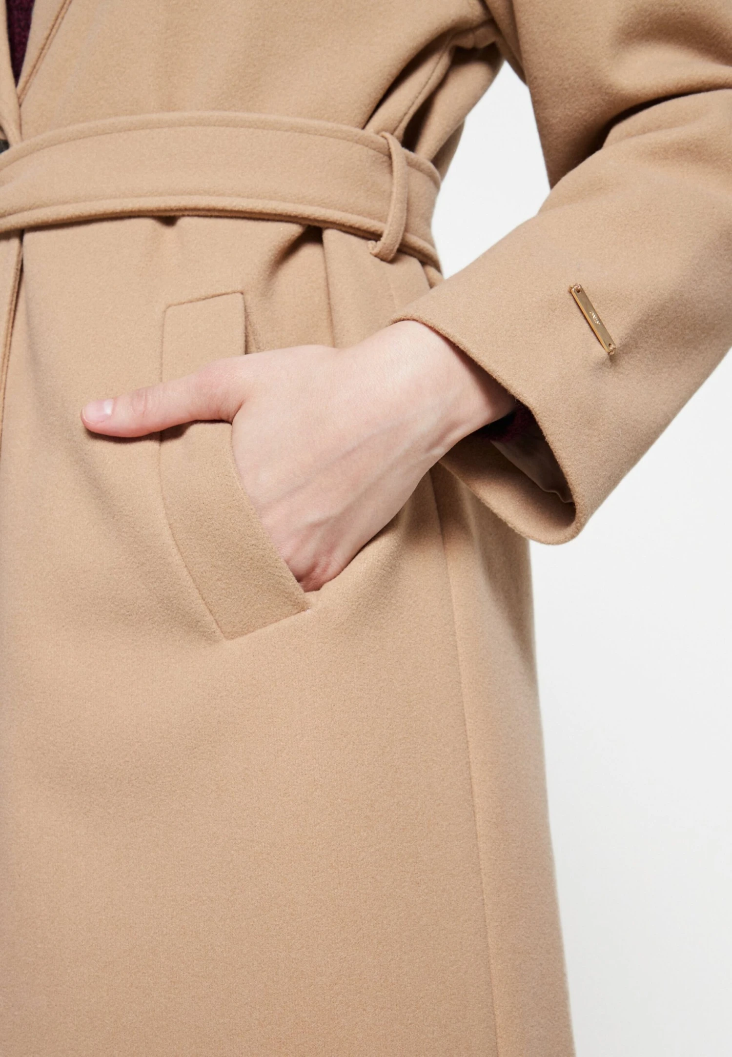 ONLY Onlnewemma Long Coat - Mantel - Beige 6 ONLY Onlnewemma Long Coat - Mantel - Beige - Afbeelding 6