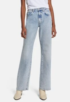 7 For All Mankind Tess - Flared Jeans - Light Blue