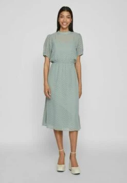 Vila Kurzärmeliges - Jurk - Green Milieu