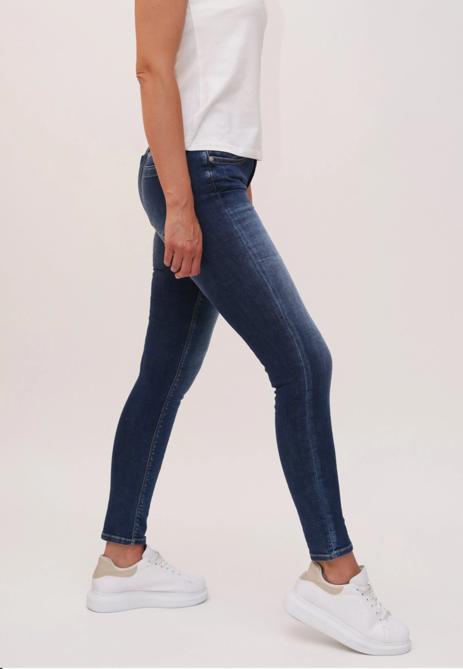 Monika - Jeans Skinny Fit - Blau 3 Monika - Jeans Skinny Fit - Blau - Afbeelding 3