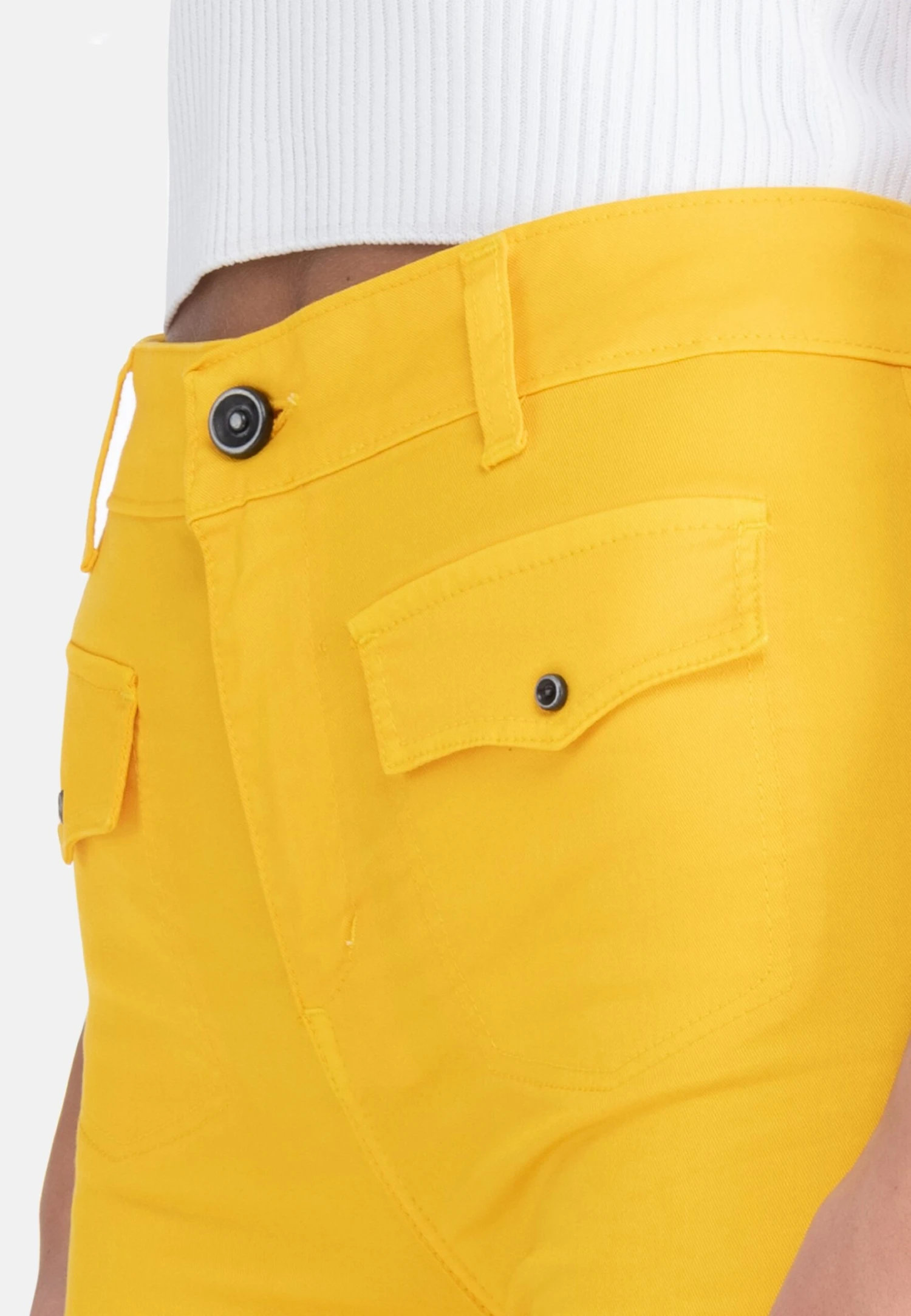High Waist Sustainable Sanjose - Flared Jeans - Arancio 3 High Waist Sustainable Sanjose - Flared Jeans - Arancio - Afbeelding 3