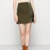 A-Lijn Rok - Khaki