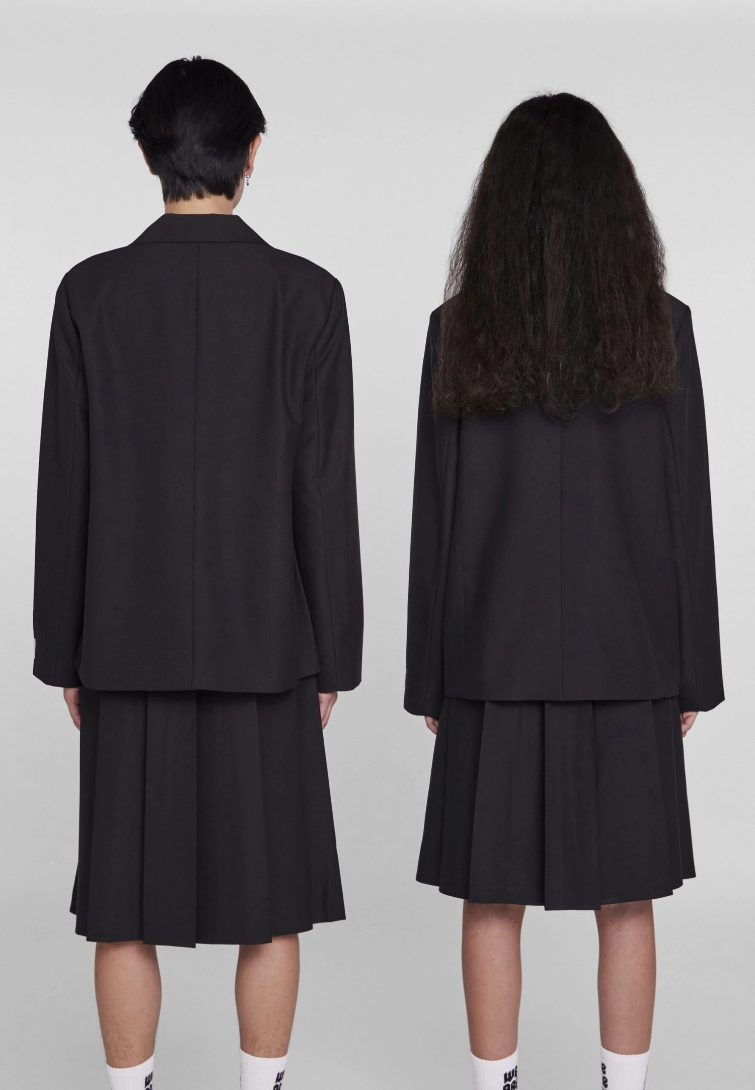 Finley Skirt Unisex - A-Lijn Rok - Black 3 Finley Skirt Unisex - A-Lijn Rok - Black - Afbeelding 3