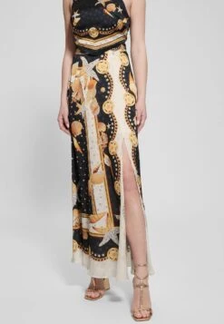 Guess Mit Barock-Print - Wikkelrok - Mehrfarbig Schwarz 10 Guess Mit Barock-Print - Wikkelrok - Mehrfarbig Schwarz -Only Mode Winkel e25bd04b6fa34177b71e7d34d3a3add2