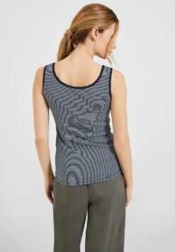 Cecil Mit Streifenmuster - Top - Blau -Only Mode Winkel e2cd22e9ca9c478b9dd1ef1bbb9baf62