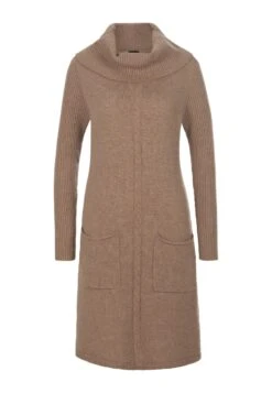 Mit Zopfmuster - Gebreide Jurk - Caramel Melange -Only Mode Winkel e2fd1025cefd4e59ba1d89f79dd38cd8