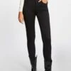 MORGAN Slim With Studs - Broek - Black
