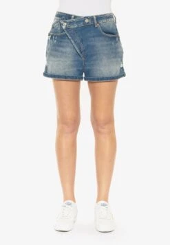 LE TEMPS DES CERISES Mosta - Jeansshort - Blue