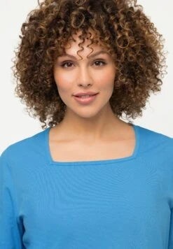 Ulla Popken T-Shirt Basic - Sky Blue 7 Ulla Popken T-Shirt Basic - Sky Blue -Only Mode Winkel e3bfa0949343498797edaa7b41e98627