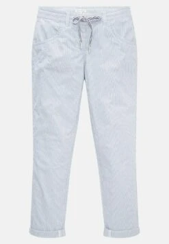 Tom Tailor Tapered - Broek - Blue Stripe Pants -Only Mode Winkel e45b5788072644d0bca64fc7283ba01a