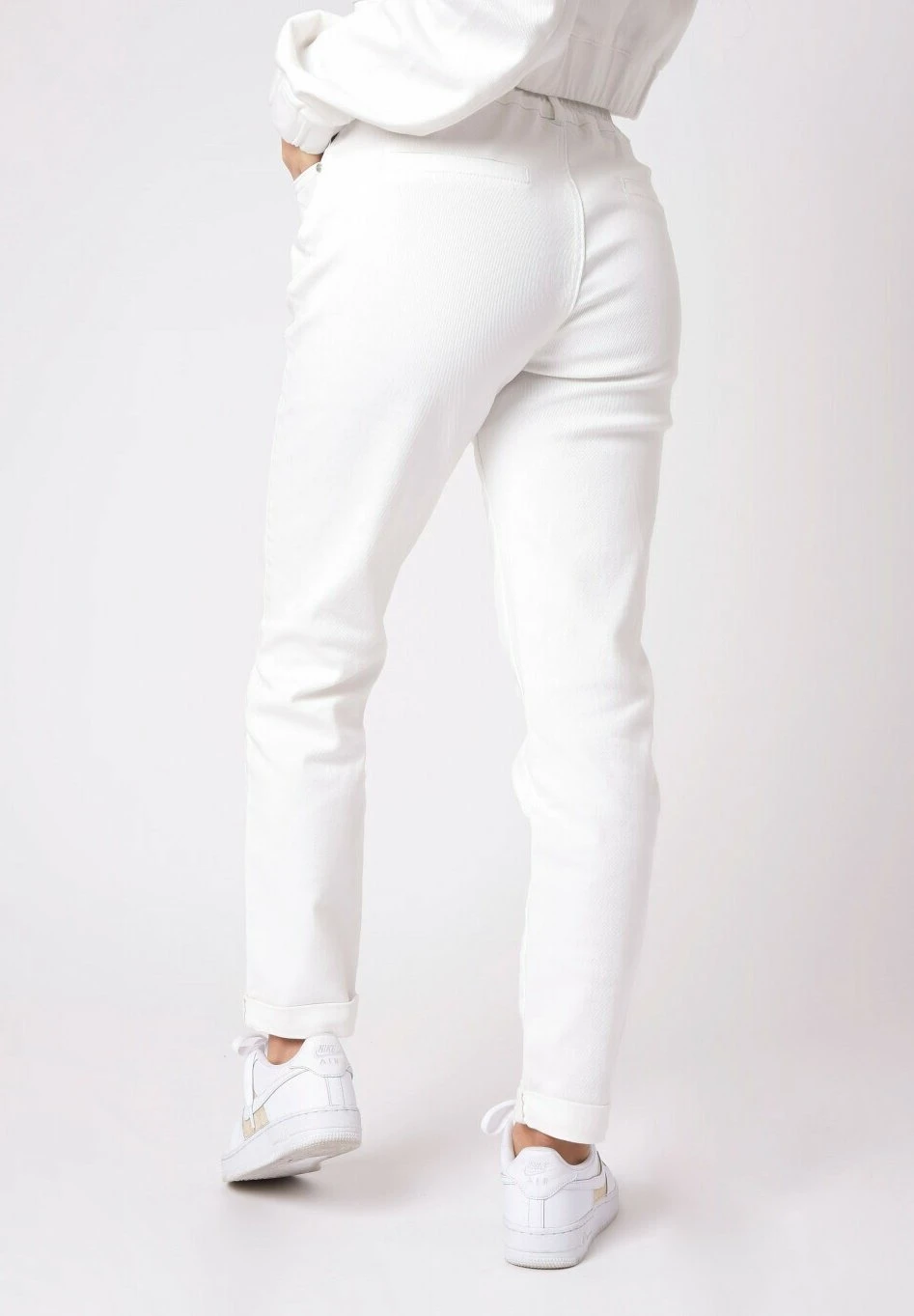 Straight Leg Jeans - Blanc 3 Straight Leg Jeans - Blanc - Afbeelding 3