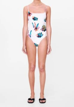 Print - Badpak - Coral Multi Ivory