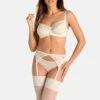 Garter Belt - Jarretels - Ecru