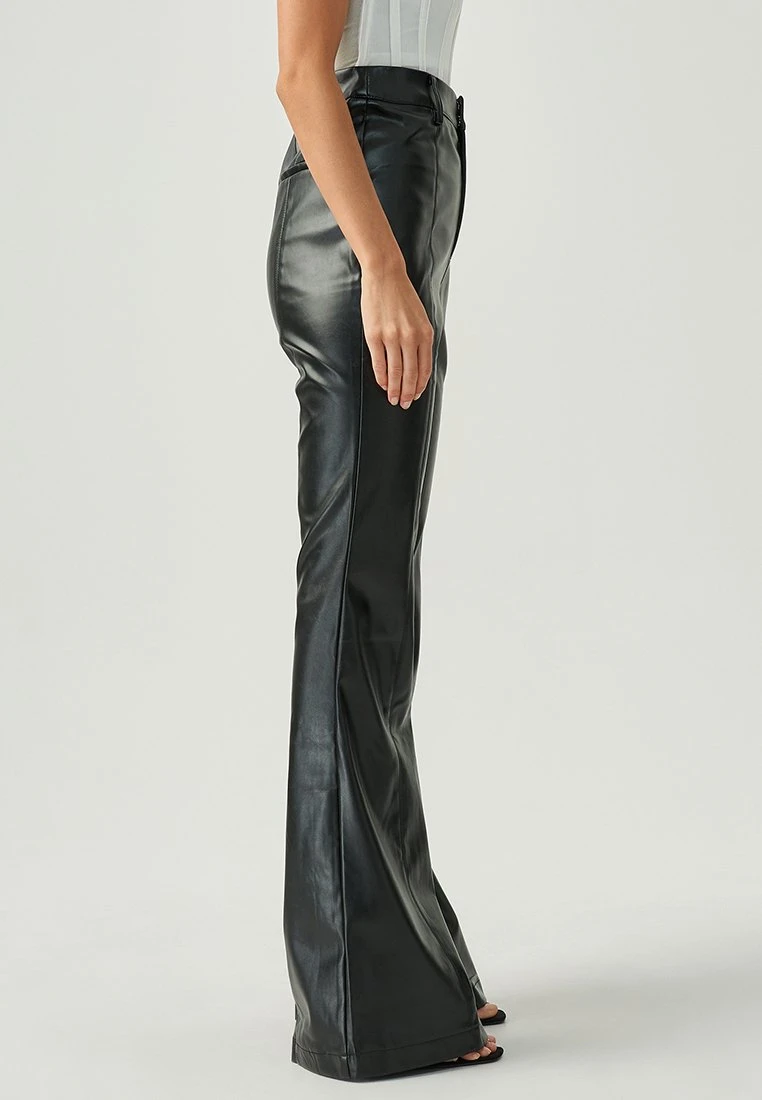 Ria Flared - Broek - Black 4 Ria Flared - Broek - Black - Afbeelding 4