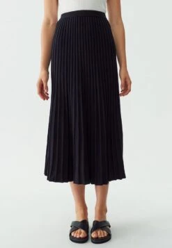 Calli Cyril Midi - Plooirok - Black