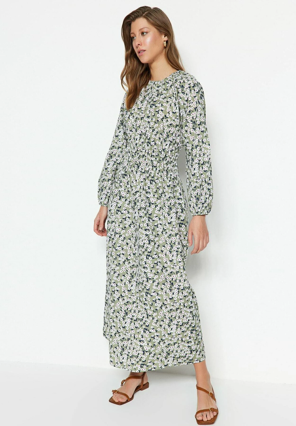 Gewoontjes - Maxi-Jurk - Light Green 5 Gewoontjes - Maxi-Jurk - Light Green - Afbeelding 5