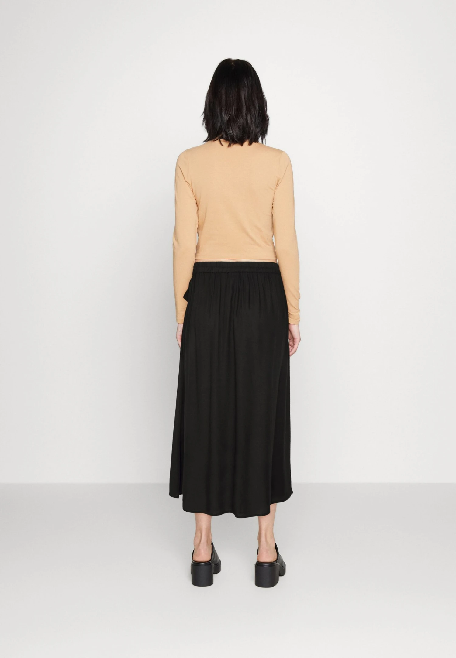 Pieces Pctala Wrap Skirt - Wikkelrok - Black 3 Pieces Pctala Wrap Skirt - Wikkelrok - Black - Afbeelding 3