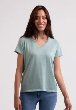 T-Shirt Basic - Minzgrün