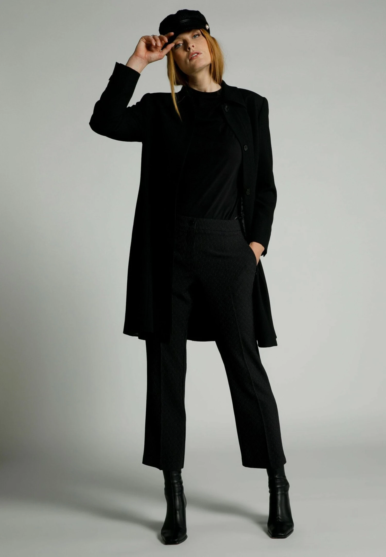 Ulla Popken Broek - Tiefdunkelblau 2 Ulla Popken Broek - Tiefdunkelblau - Afbeelding 2