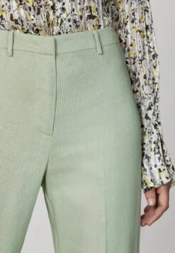Patrizia Pepe Tie Adorned Twill - Broek - Fresh Sage Green -Only Mode Winkel e62ea887726c41e4aec1d2eef5ce4298