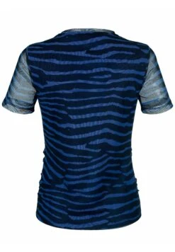 T-Shirt Print - Schwarz Royalblau -Only Mode Winkel e71882997c954f9c9a67ecc527b3efab