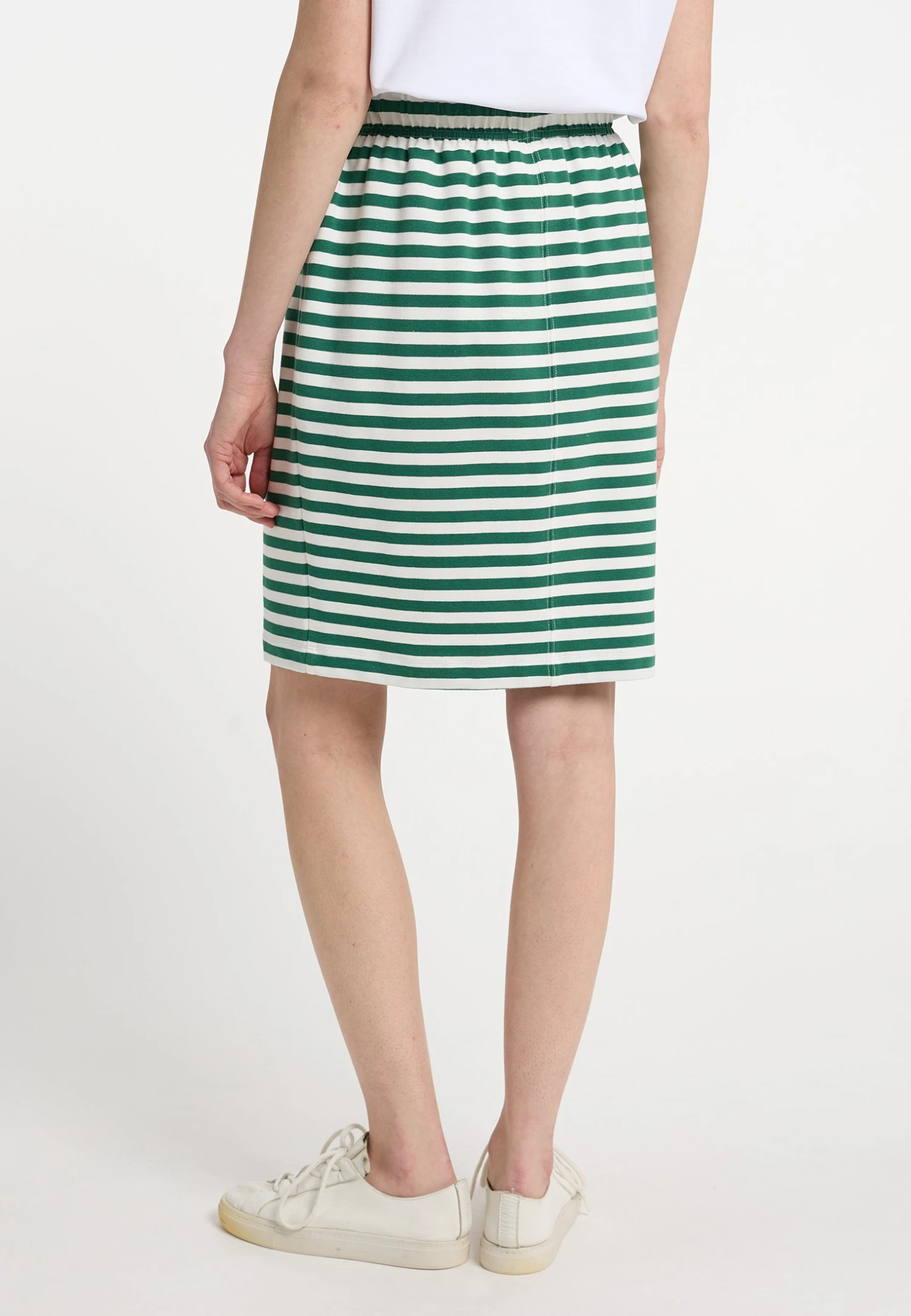 Dreimaster Abrel - Kokerrok - Grün/Weiss 3 Dreimaster Abrel - Kokerrok - Grün/Weiss - Afbeelding 3