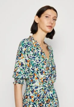 Marks & Spencer Waisted Midi - Jurk - Multi -Only Mode Winkel e7bc9b4981bc4795950fec2512325425