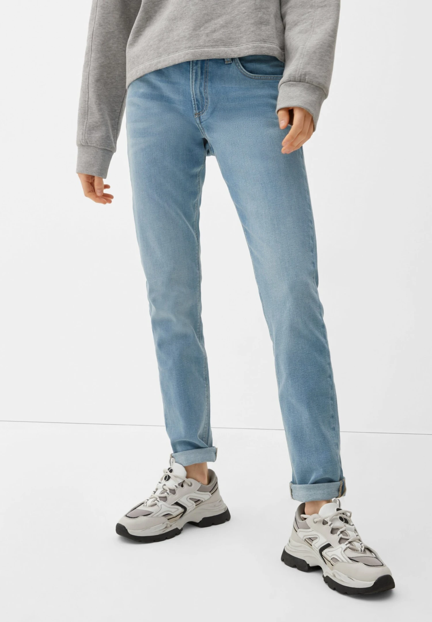 QS By S.Oliver ImPocket Stil - Slim Fit Jeans - Hellblau 1 QS By S.Oliver ImPocket Stil - Slim Fit Jeans - Hellblau