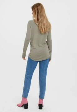 Vero Moda Vmnellie Glory - Longsleeve - Laurel Oak -Only Mode Winkel e8c4f8f5522e4c9690fc95e54bc083e0
