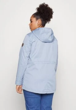 ONLY CARMAKOMA Carlorca Spring - Parka - Blue Blizzard 8 ONLY CARMAKOMA Carlorca Spring - Parka - Blue Blizzard -Only Mode Winkel e95f617e7e31455aa788634ebf6f1ad0